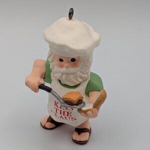 Hallmark Keepsake Kiss the Claus 1988, Vintage Christmas Ornament